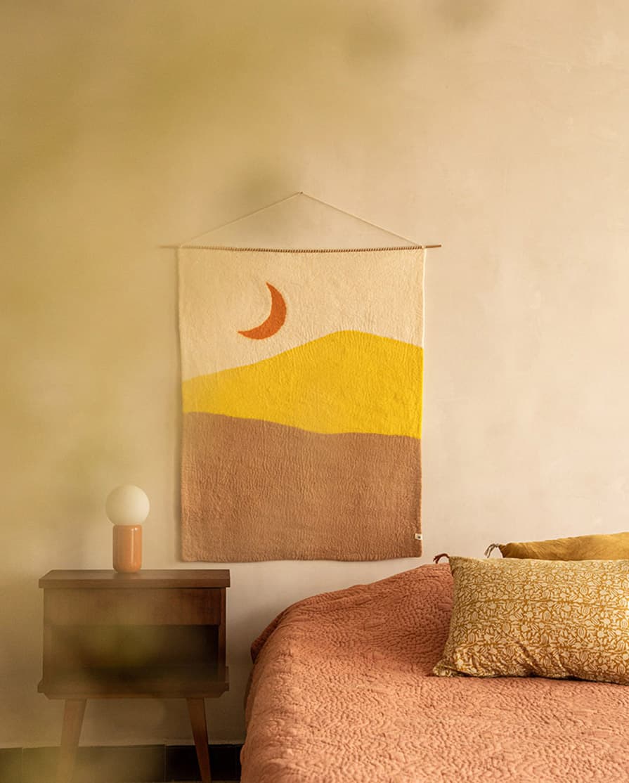 MUSKHANE ドーム型ハウス グレー系 MUSKHANE - Handcrafted decorative items in felt for the home